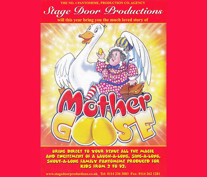 Mother Goose Flyer mother goose illustration